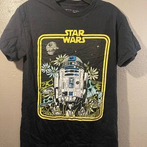 Star Wars Black Cotton T-Shirt